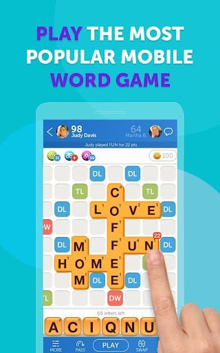 Words With Friends Crosswords